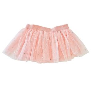BMagical Light Pink Starry Kids Tulle Skirt - Girls 3T